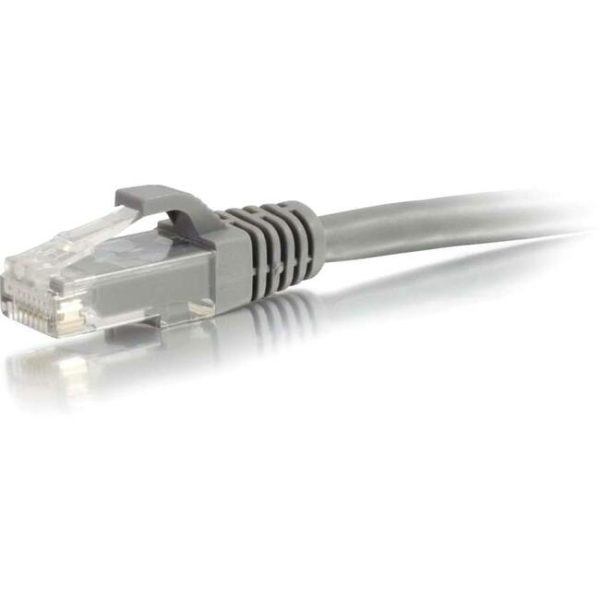 C2G 1ft Cat6a Snagless Unshielded (UTP) Network Patch Ethernet Cable-Gray Online Hot Sale
