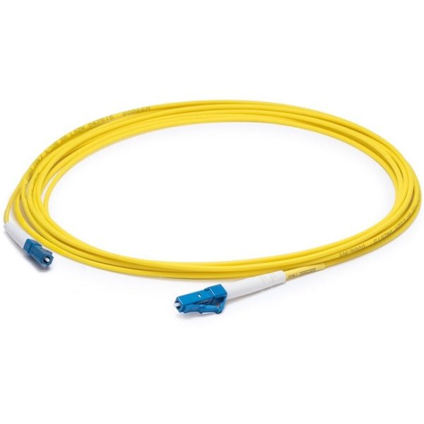 AddOn 3m LC (Male) to LC (Male) Yellow OS2 Simplex Fiber OFNR (Riser-Rated) Patch Cable Cheap