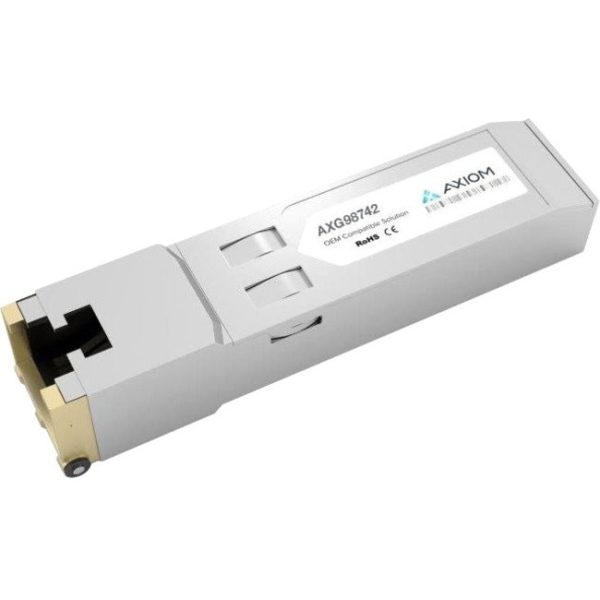 Axiom 10GBASE-T SFP+ Transceiver for Cisco - SFP-10G-T-S - TAA Compliant on Sale