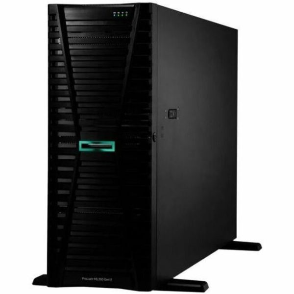 HPE ProLiant ML350 G11 4U Tower Server - 1 x Intel Xeon Silver 4410Y 2 GHz - 64 GB RAM - 960 GB SSD - (2 x 480GB) SSD Configuration - Serial Attached SCSI (SAS), Serial ATA Controller Hot on Sale