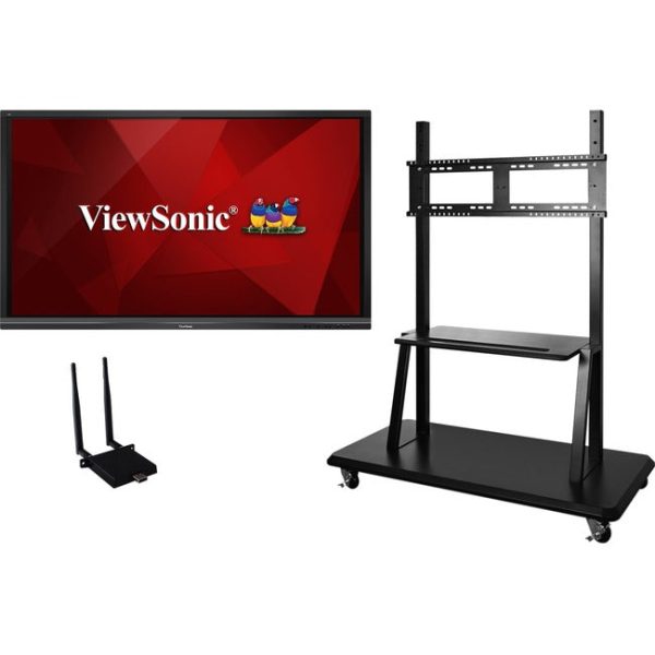 ViewSonic IFP7550-E2 - 75  ViewBoard 4K Ultra HD Interactive Flat Panel Bundle Online now