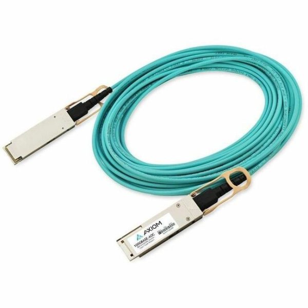Axiom 100GBASE-AOC QSFP28 Active Optical Cable Edge-Core Compatible 7m Online