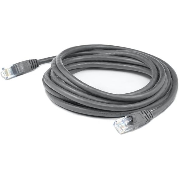 AddOn 5ft RJ-45 (Male) to RJ-45 (Male) Straight Gray Cat6 UTP PVC Copper Patch Cable Sale