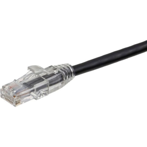 Axiom 1FT CAT6 UTP 550mhz Patch Cable Clear Snagless Boot (Black) - TAA Compliant Online