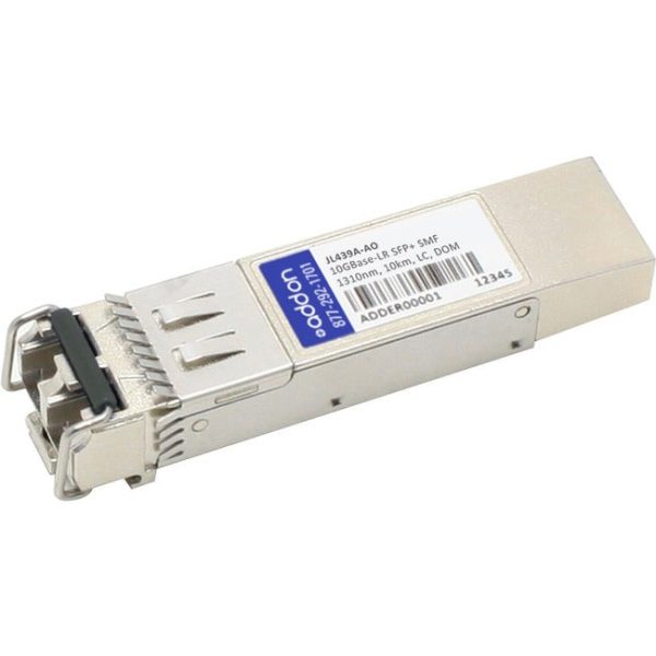 AddOn HP JL439A Compatible TAA Compliant 10GBase-LR SFP+ Transceiver (SMF, 1310nm, 10km, LC, DOM) Online
