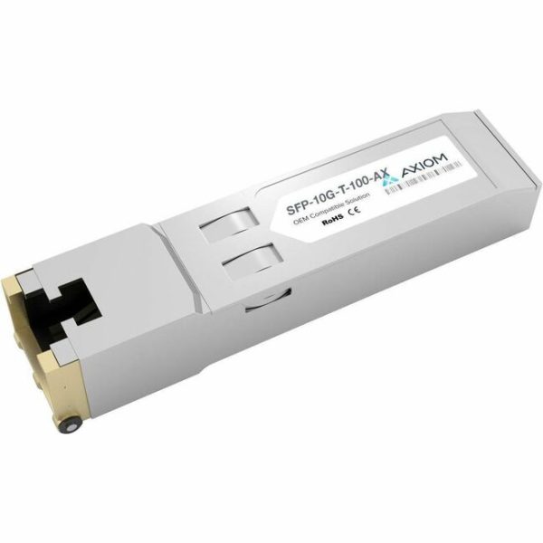 Axiom 10GBase-T SFP+ Transceiver for Cisco - SFP-10G-T-100 Online Hot Sale