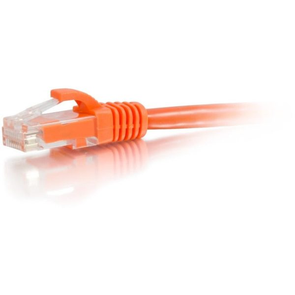C2G 10ft Cat6a Snagless Unshielded UTP Network Patch Ethernet Cable-Orange Hot on Sale