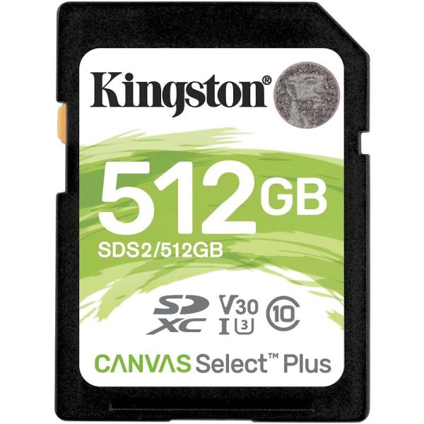 Kingston Flash Drive - 512gb - Sdxc Memory Card - 3.3v - Usb - 100mb s Read Online Sale