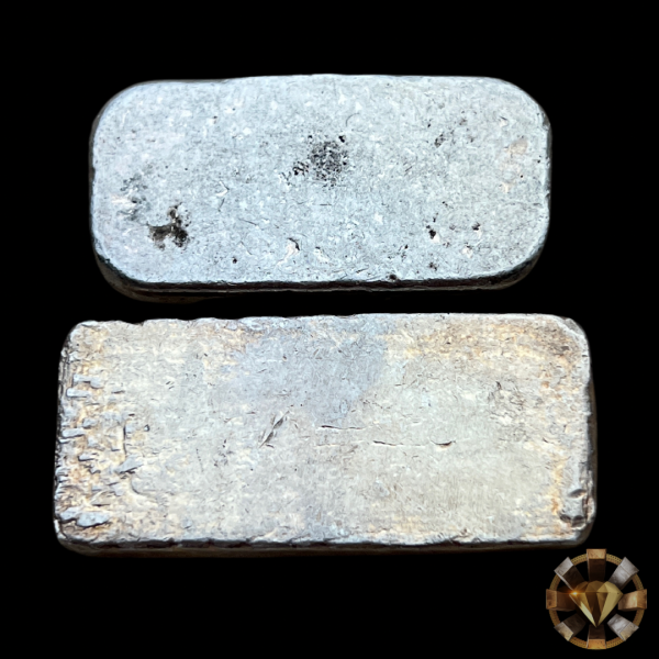 Both Varieties of Vintage Montana 1oz Silver Bars (2oz Total) on Sale - Image 3