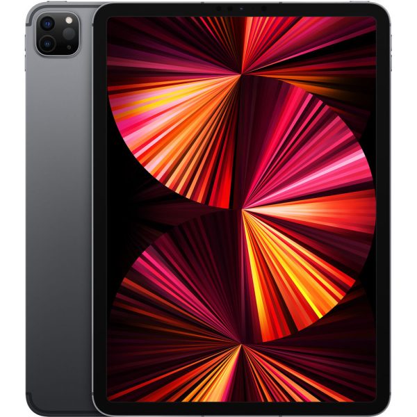 Apple 11-inch iPad Pro M1 Wi-Fi + Cellular 256GB - Space Gray MHMV3LL A (Spring 2021) For Sale